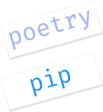 Pip and poetry