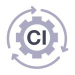 Continuous integration icon